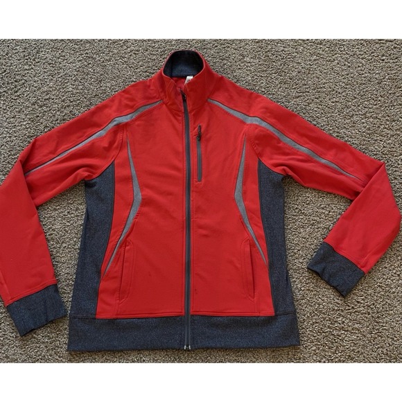Lululemon Mens Kung Fu Full Zip Jacket Red Size Small - Picture 1 of 10